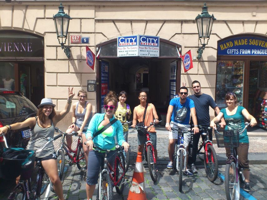 Prague City Bike guided tour - Price and value, $34 for a 150-minute Prague hit list
