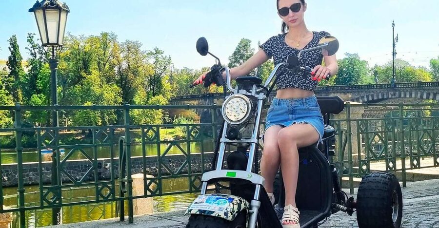 Prague: City Highlights Guided Electric Trike Tour - Petrin Hill: The Highest Observation Point Moment