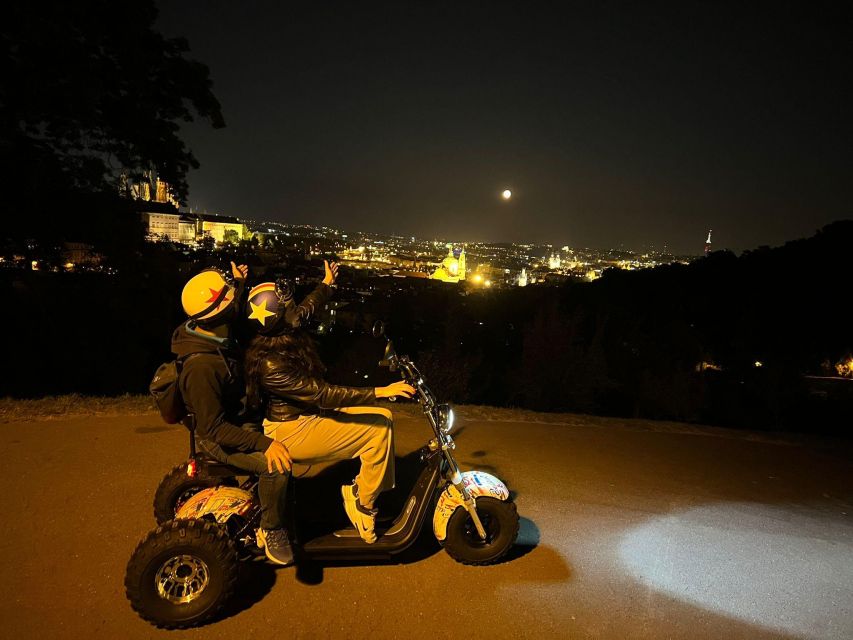 Prague City sightseeing in Night Trike Tour - Key points before you ride