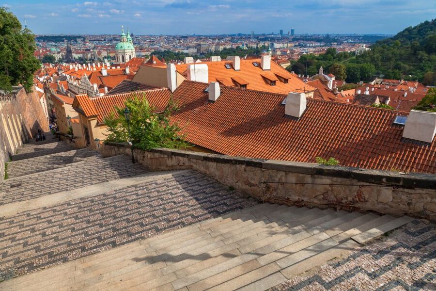 Prague: City Tour - Pickup, van hops, and the 5-minute reality check