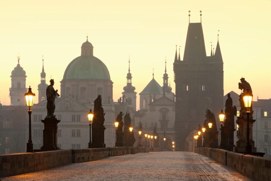 Prague: City Tour in Full - Jan Neruda and the plague column, Prague’s older symbols in plain sight