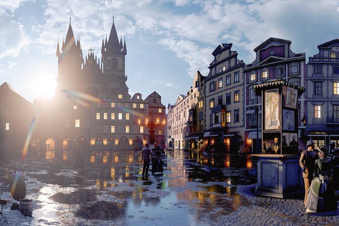 Prague City Tour with Virtual Reality - Old Town Hall surprises and the butcher of Prague moment