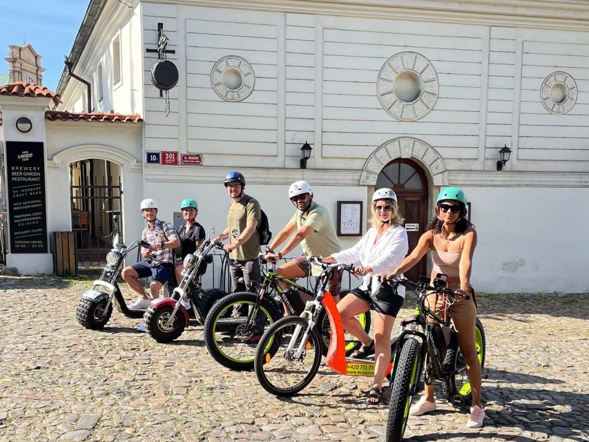 Prague: City Viewpoints Tour by Electric Fat Bike - Choosing your bike and handling small riders