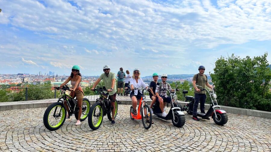 Prague: City Viewpoints Tour by Electric Fat Bike - Who should book, and what to know about rain and requirements