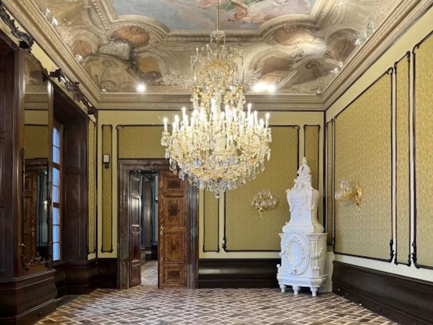 Prague: Clam-Gallas Palace Entry Ticket with Audio Guide - Winter garden rooms and the courtyard finale