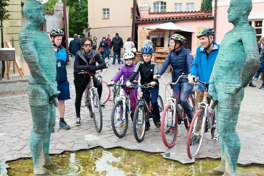 Prague: Classic City Bike Tour - Rudolfinum and Josefov: when “where” matters as much as “what”
