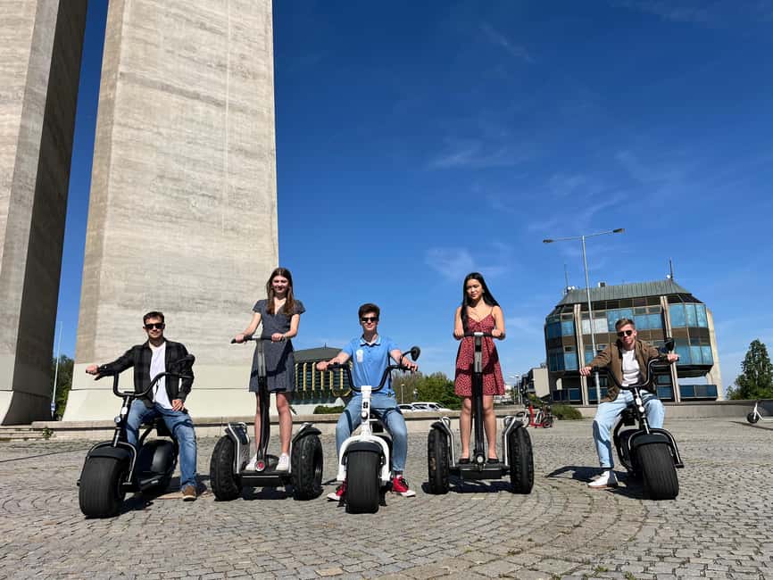 Prague: Combined Segway & E-Scooter City Highlights Tour - Hotel Grandior pickup and the pre-tour practice that matters