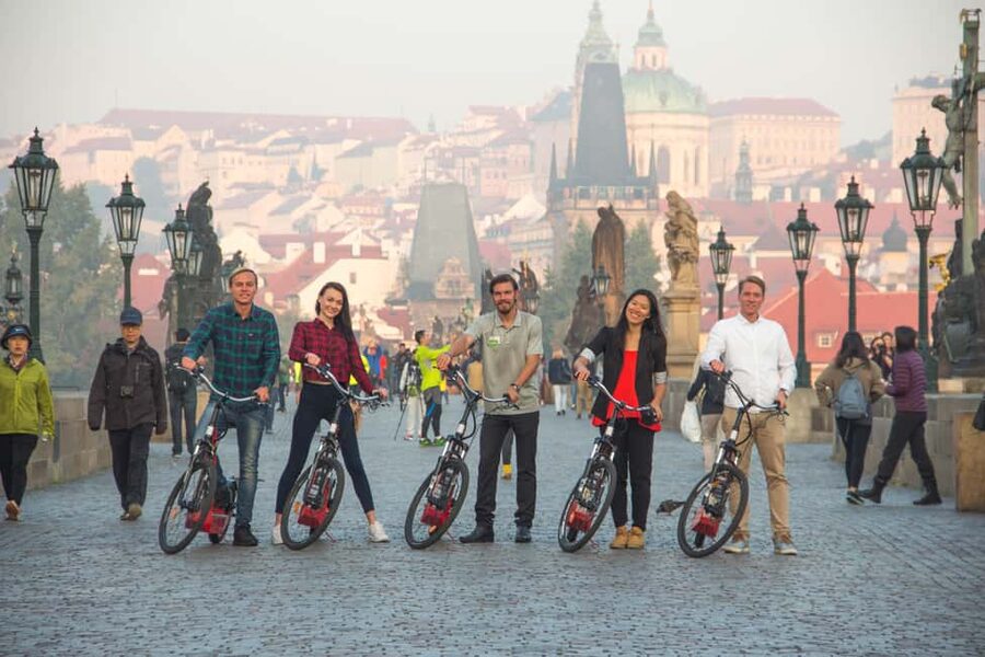 Prague: Combined Segway & E-Scooter City Highlights Tour - Loreto Sanctuary, Strahov Monastery, and John Lennon Wall on electric wheels