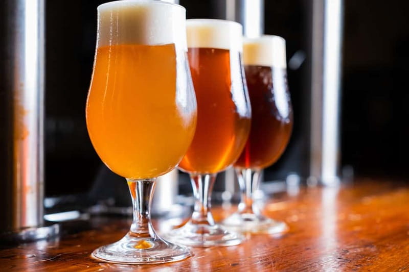 Prague: Craft Beer Tour 8 Czech Beers, Taproom & Beer Garden - Sibeeria Brewery Tap Room: 100+ beers, plus a hands-on pint
