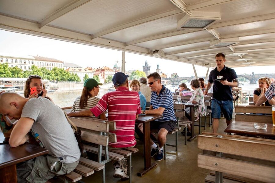 Prague Cruise: 1-Hour on the River Vltava - Letná Metronome Sightlines And The Wider City Context