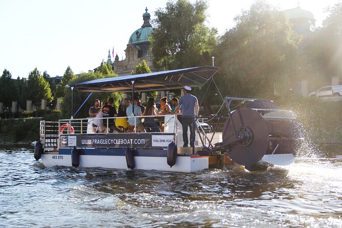 Prague Cycle Boat - The Swimming Beer Bike - Price and group value: is $532.33 a good deal?