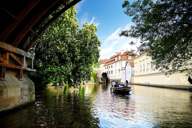 Prague Devil's Channel Cruise on Vltava River with Commentary - Grand Priory Mill: the preserved landmark that gives the cruise a finish