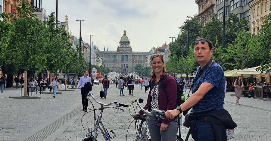 Prague E-Bike City Ride tour : 2hrs - The Jewish Quarter and Josefov: more than a quick pass