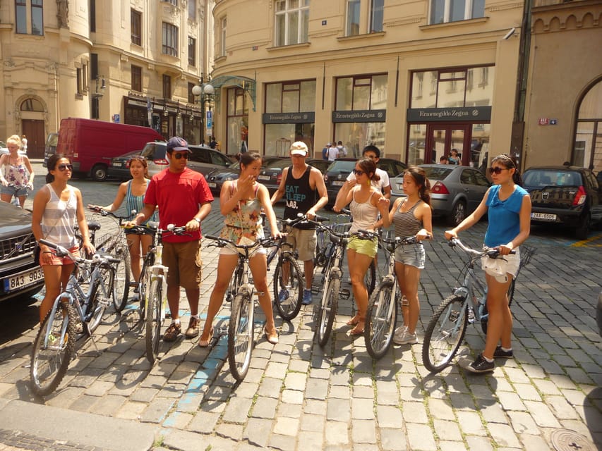 Prague E-Bike City Ride tour : 2hrs - Mala Strana, Kampa Park, and the National Theater area