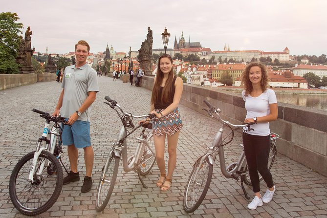Prague E-Bike City Tour with A Local Guide - Brewery break, Petrin scenery, and the Lennon wall photo moment