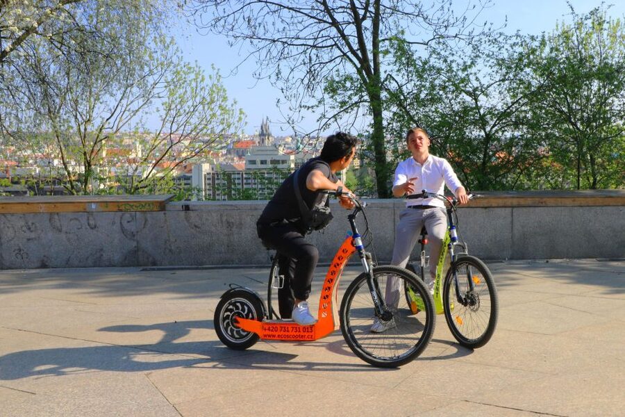 Prague: E-Bike/E-Scooter Viewpoint Tour - Logistics That Matter: Where You Meet and What to Bring