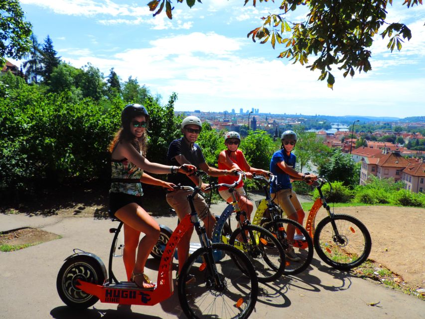 Prague: E-Bike/E-Scooter Viewpoint Tour - Prague Castle Complex Break, Then Letná Park Panoramas