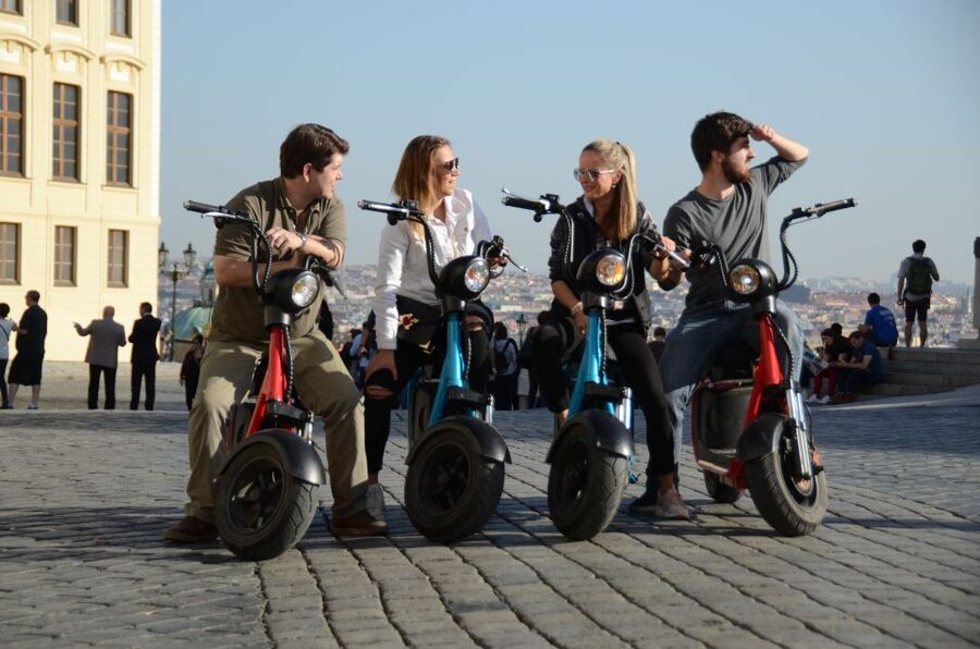 Prague: E-Bike/E-Scooter Viewpoint Tour - Price and What You Get for Around $29