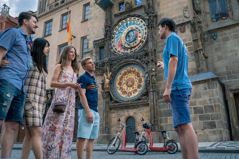 Prague: E-Bike or E-Scooter Tour with A Local Guide - Old Town Square, Josefov, and Wenceslas Square in One Ride