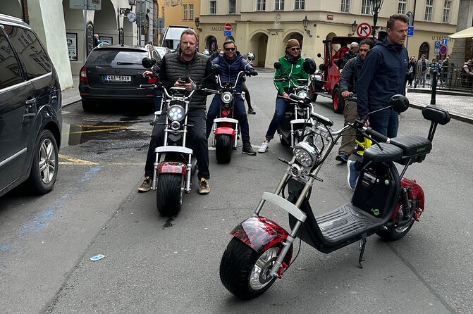 Prague E-Scooter Adventure: Fun & Easy Sightseeing 3Hours Tour - Strahovský klášter, the Petřín Park ride, and the Memorial you cannot miss