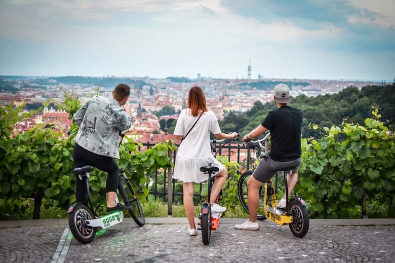 Prague: E-Scooter Grand City & Panoramas Small-Group Tour - Guides like Johana, Elisabeth, and Alex set the tone