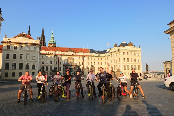 Prague: electric scooter & E-bike guided tour - The 3-hour add-ons: Old Town Square, Jewish Quarter, and Czech Philharmonic area