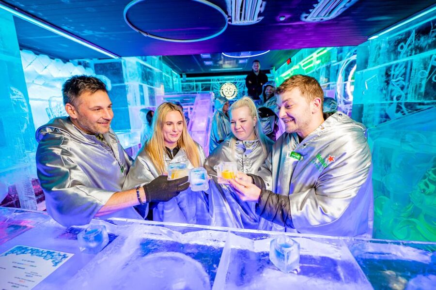 Prague: Entry ticket to Ice Pub Prague with Nightclub Option - Dressing for -7°C: jacket and gloves are included, but still pack smart