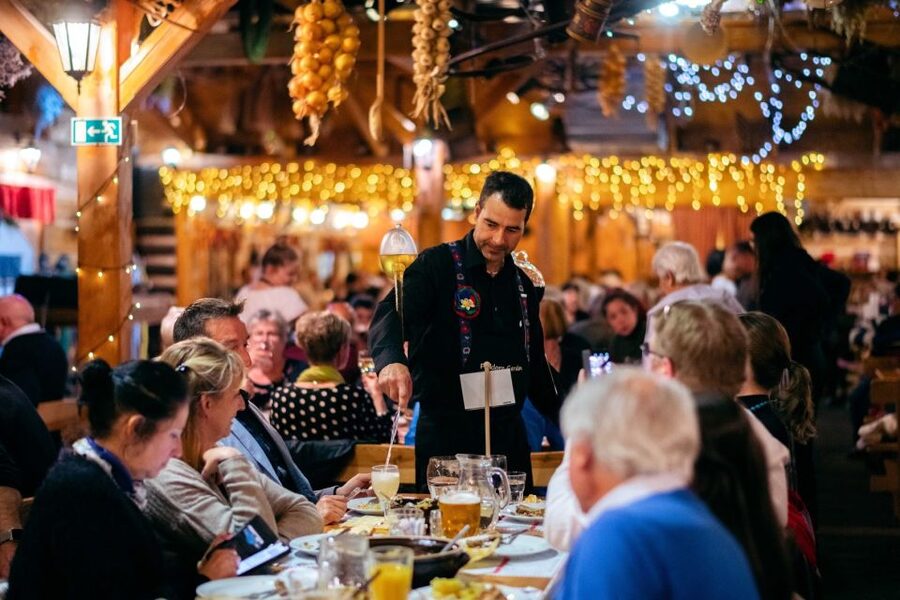 Prague: Evening Folklore Garden Party with Traditional Menu - The 2.5-hour live show: dancing, singing, and you in the mix