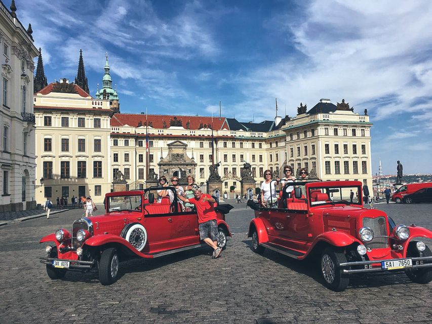 Prague: Fairytale Karlstejn Castle in Retro-Style Car - Chapel of the Holy Cross: Master Theodoric and the Portrait Gallery Stop