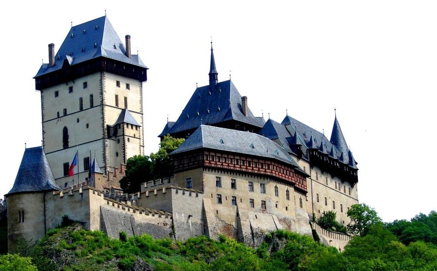 Prague: Fairytale Karlstejn Castle in Retro-Style Car - Price and Value for a Private Group Up to 5 People