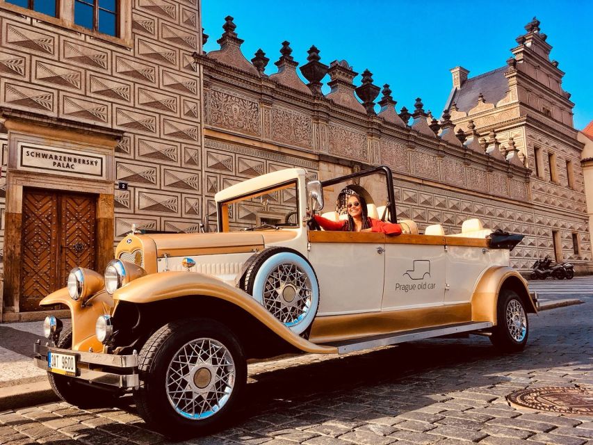 Prague: Fairytale Karlstejn Castle in Retro-Style Car - Practical Tips Before You Go: Shoes, Bags, and Weather Reality