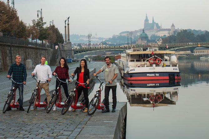 Prague Fat Tire or Regular Scooter City Tour - How the tour day runs, from meeting point to ride-off