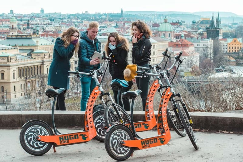 Prague: Fat Tire or Regular Scooter Tour with A Local Guide - Key highlights worth your time