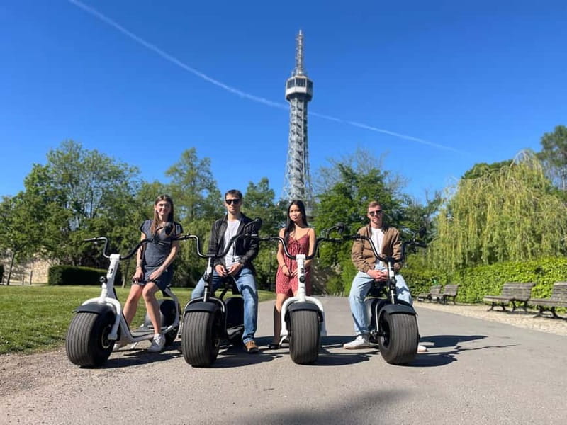 Prague: Fat Tire or Regular Scooter Tour with A Local Guide - Fat Tire SCROOSER vs regular Hugo Bike: choose the ride you’ll feel good on