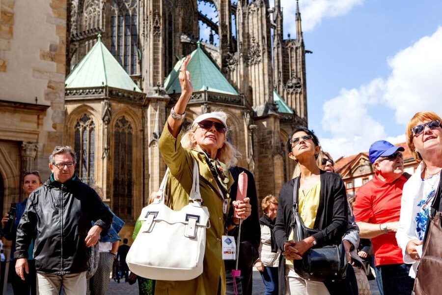 Prague: Full-Day Sightseeing Tour with Cruise and Lunch - Old Town stops that matter: Old Town Hall, the Astronomical Clock area, and Powder Gate