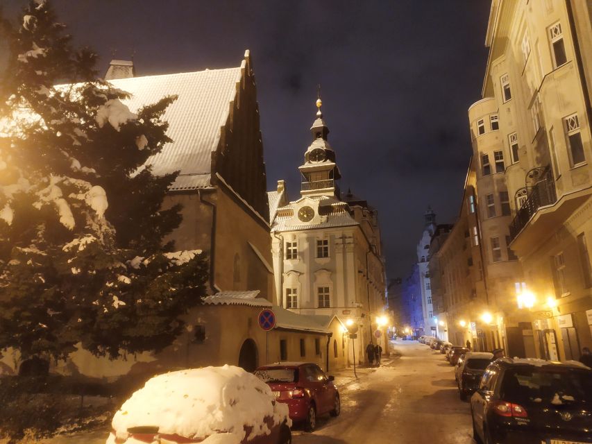 Prague: Ghost Walking Tour - Weather, shoes, and carrying light