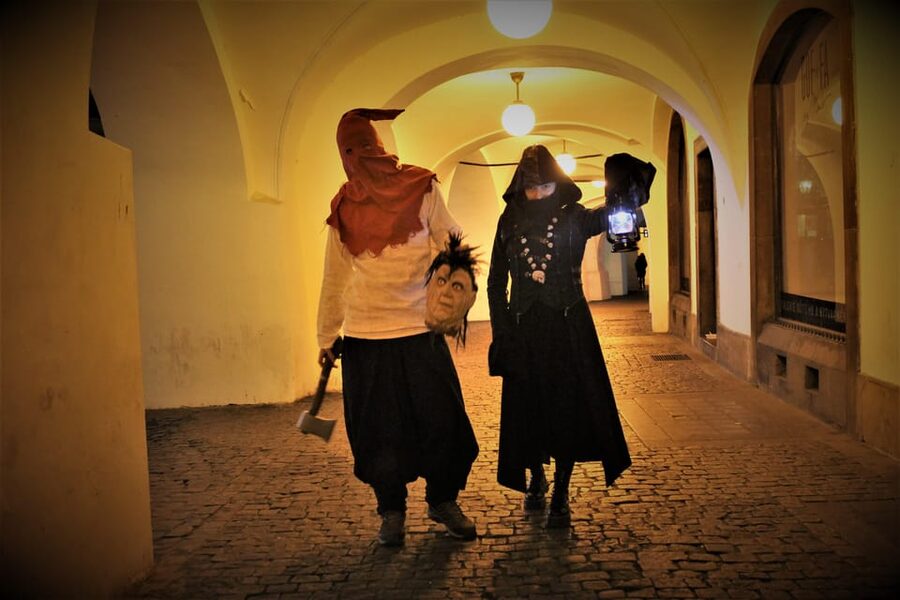 Prague: Ghosts, Legends, Medieval Underground & Dungeon Tour - Entering the darker Prague you actually remember