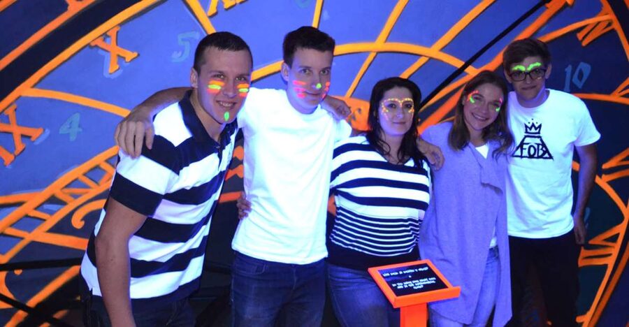 Prague: Glow Golf Mini Golf Game by UV Light - First Stop: The Setting and Why It Works in Prague