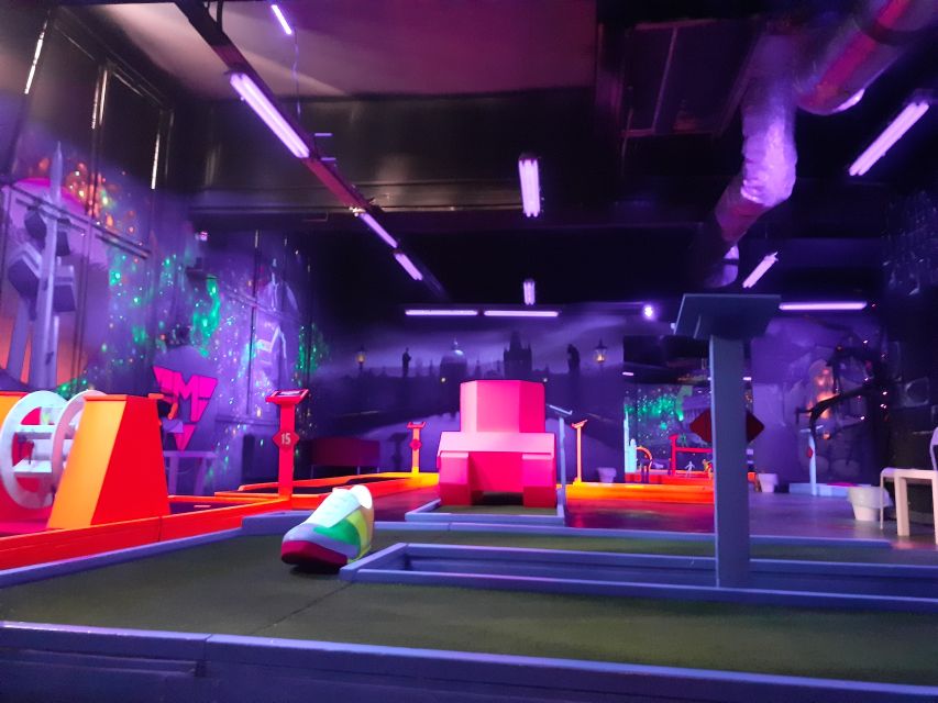Prague: Glow Golf Mini Golf Game by UV Light - Price and Value: Is $12 Worth It?