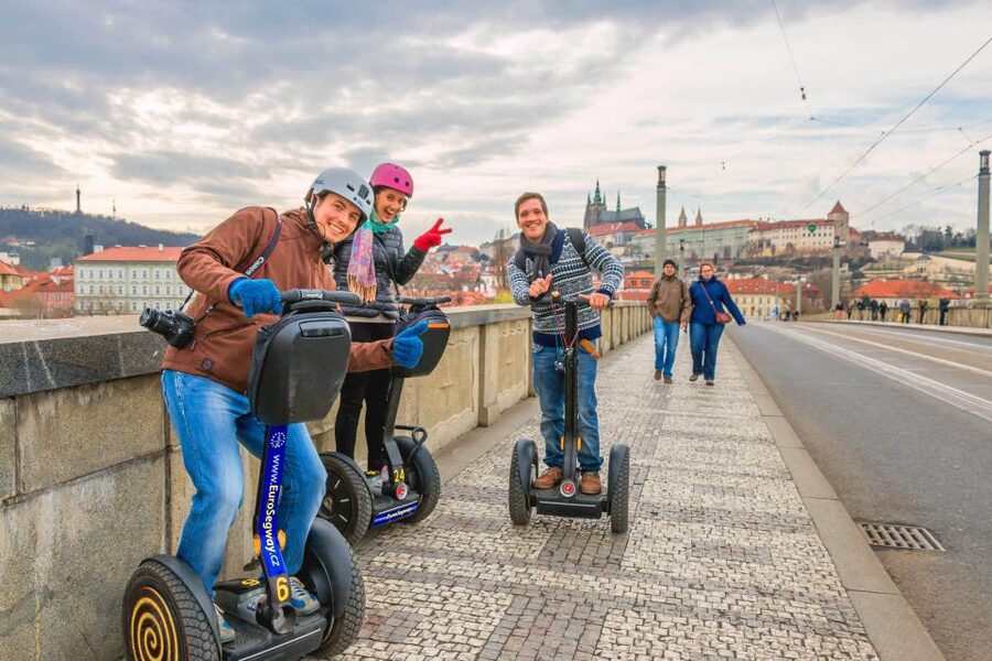 Prague: Grand Segway and eScooter Live Guided City Tour - Key highlights at a glance