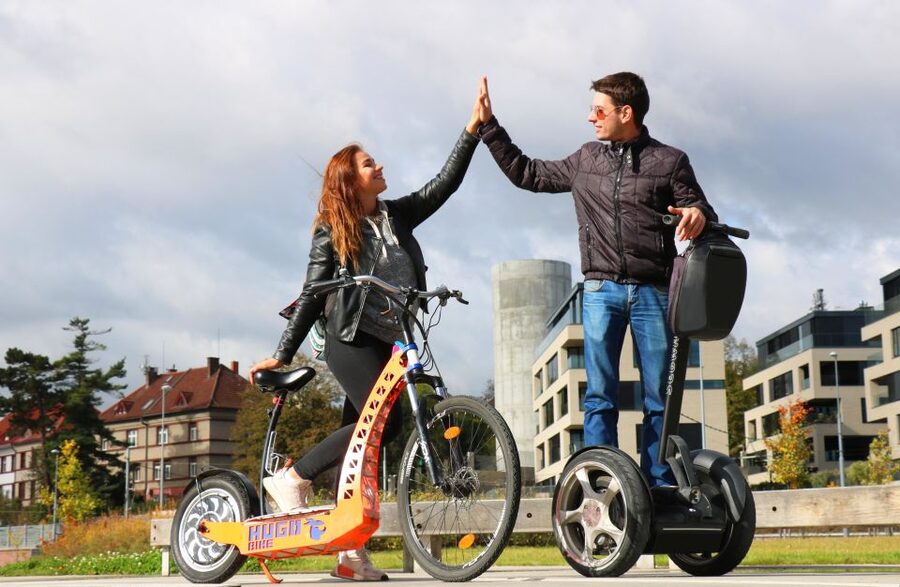 Prague: Grand Segway and eScooter Live Guided City Tour - Old Town Square, Paris Street, and the classic Prague photo sweep