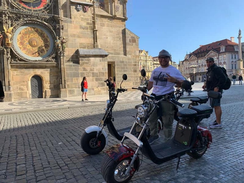 Prague: Guided Fat Tire e-Scooter Tour - Fat-tire e-scooter or e-bike: choosing what fits you