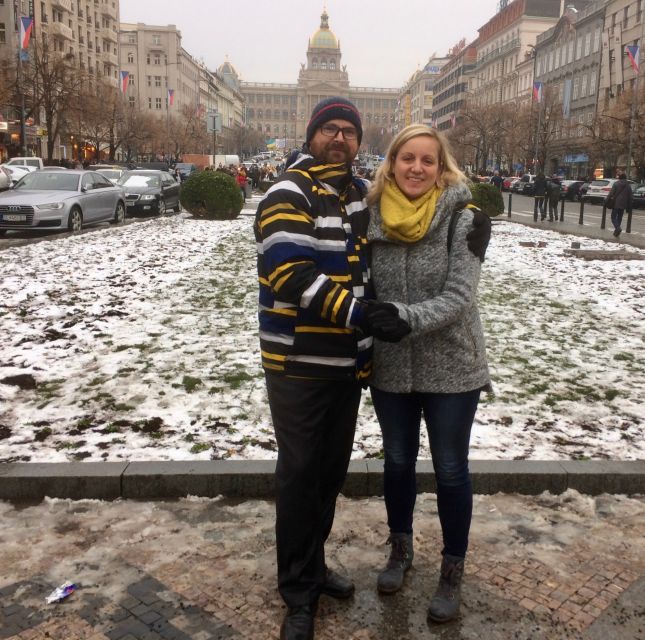 Prague: Half-Day City Highlights Walking Tour - Josefov and the Jewish Quarter from outside: respectful, not rushed