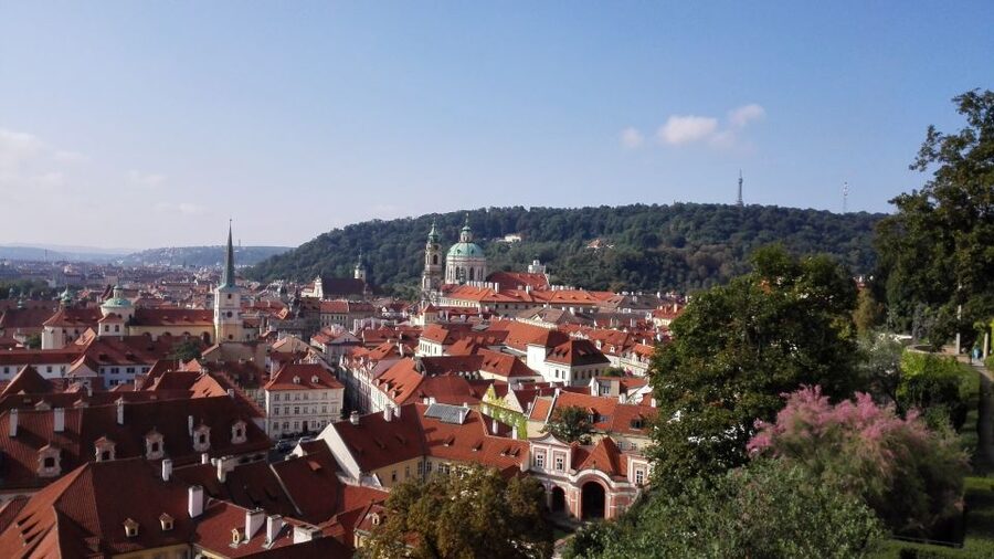 Prague Half-Day City Tour by Car - Strahov Monastery: the view that sets the whole city in place