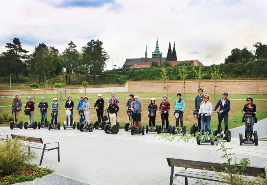 Prague: Half-Day Guided Tour by Segway and E-Scooter - Lennon Wall and Charles Bridge side streets: photos plus odd details