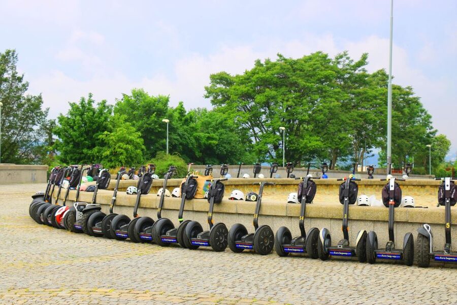 Prague: Half-Day Guided Tour by Segway and E-Scooter - Letná Park and river-crossing to the Jewish Quarter
