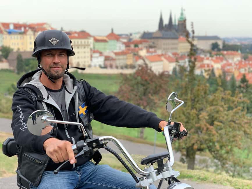 Prague: Heart of Prague Electric Tricycle Scooter Tour - Charles Bridge viewpoints: beating the crowd flow without feeling rushed