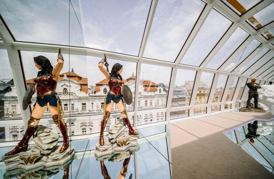 Prague: Heroes Park Superhero Store Entry Ticket - Life-size superhero scenes and photo points that are actually built in