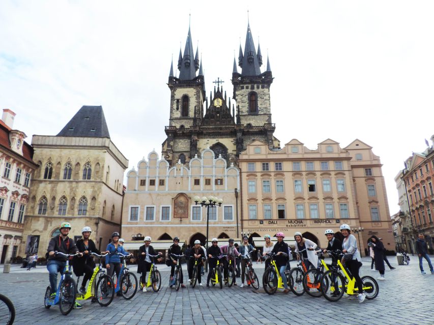 Prague: Highlights Tour on e-Scooter or eBike - Charles Bridge, the narrowest street, and those Old Town Square photo hits