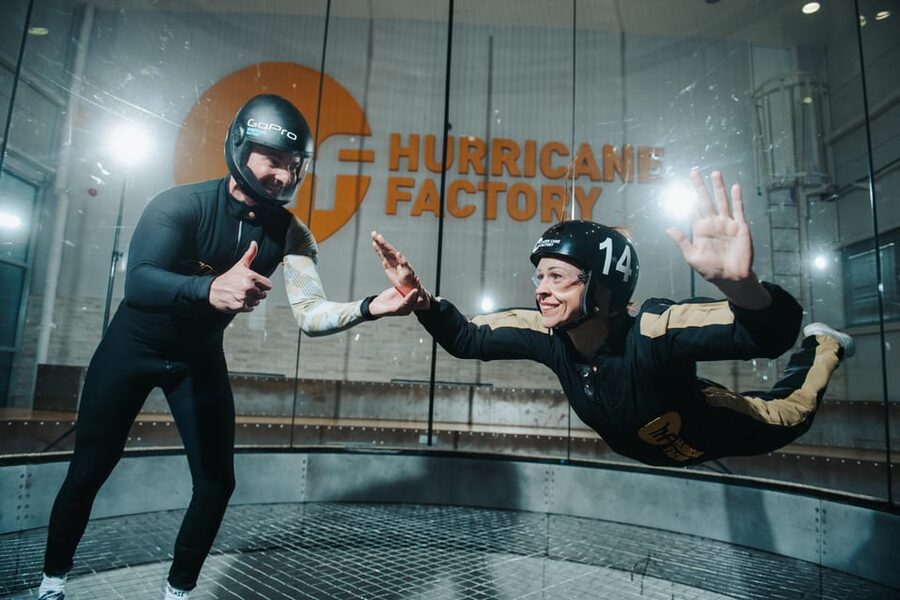 Prague: Hurricane Factory Indoor Skydiving Experience - What the wind tunnel feels like, and what you actually control